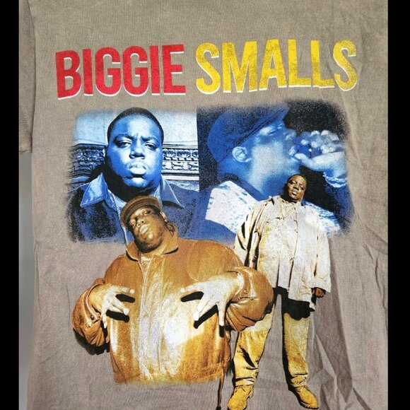 Notorious BIG Biggie Smalls Rapper Graphic Tee T-Shirt - Size X-Large  NWOT - Picture 2 of 3
